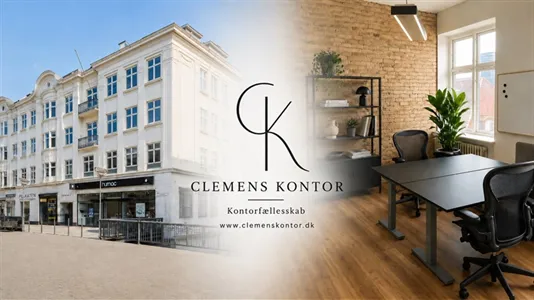 Kontorfællesskaber til leje i Århus C - billede 1