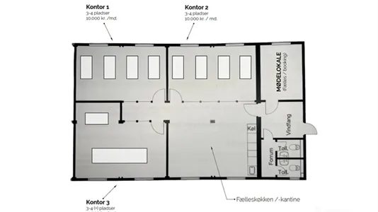 Kontorhoteller til leje i Århus C - billede 7