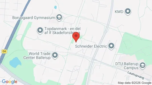Kontorlokaler til leje i Ballerup - kort over placeringen